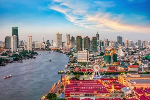 Chao Phraya River in Bangkok