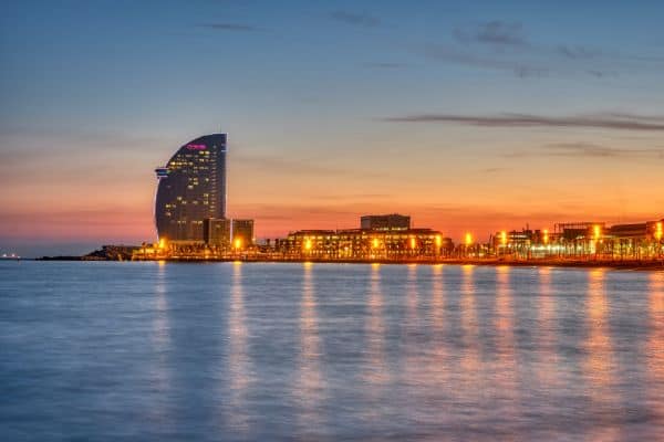 Barceloneta Sunset