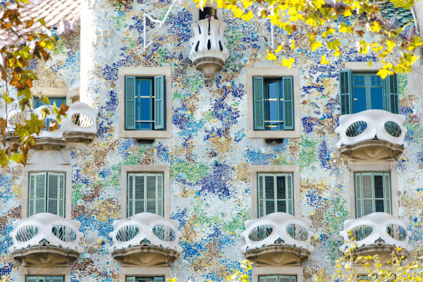 Casa Batlló windows