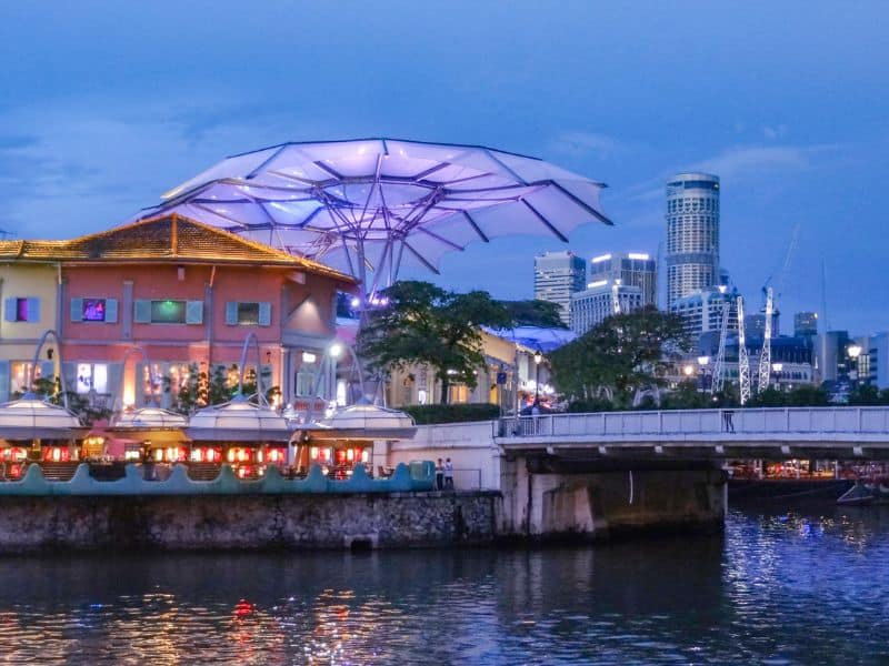 Clarke Quay Dusk