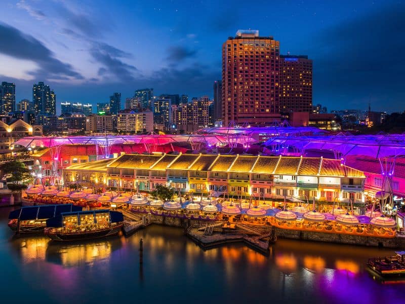 Clarke Quay at Night