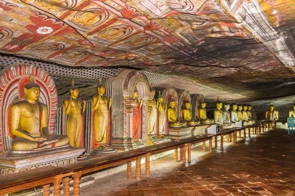 Dambulla Cave Temple Shrines