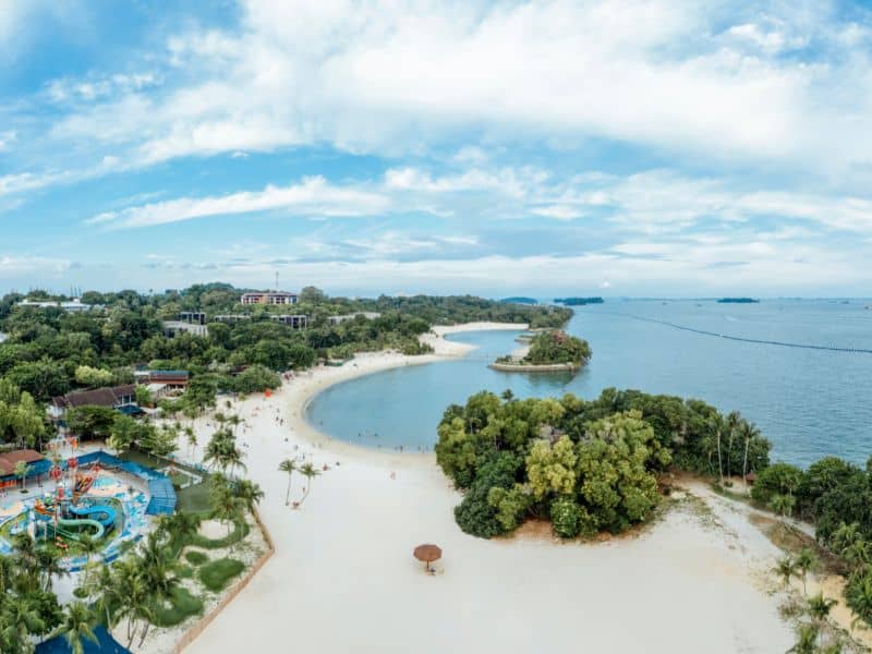 Family Friendly Beaches of Sentosa Island