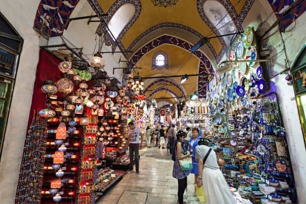 Grand Bazaar in Istanbul