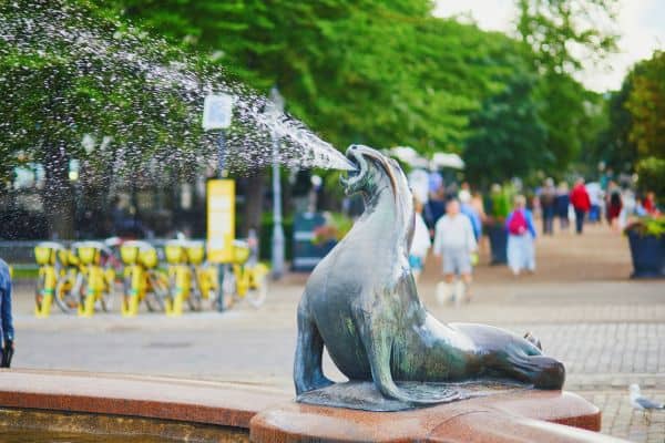 Helsinki Esplanade Fountain