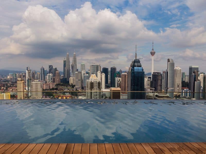 Kuala Lumpur Hotels with an infinity pool