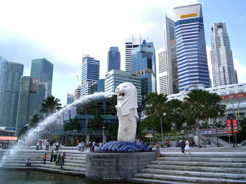 Merlion in Central Business District