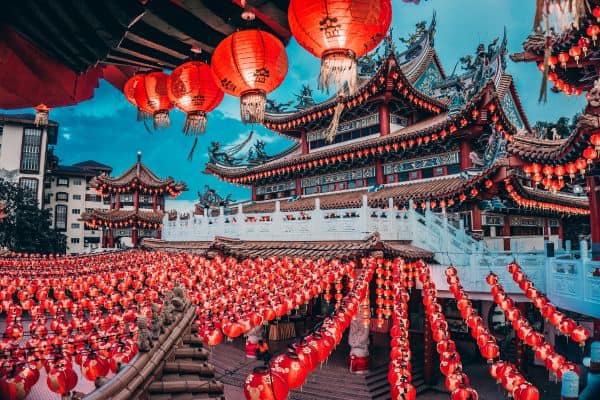 Thean Hou Temple Lanterns