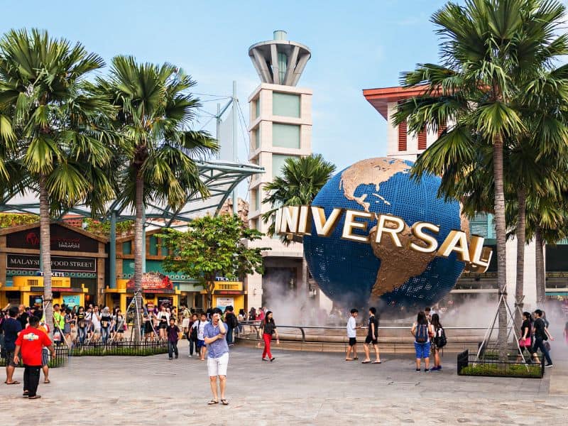 Universal Studios Singapore on Sentosa Island