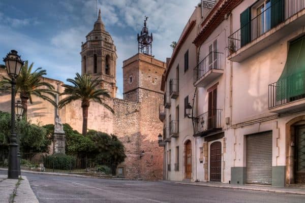 Visiting Sitges by Train
