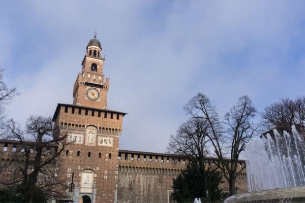 Castello Sforzesco in Parco Sempione