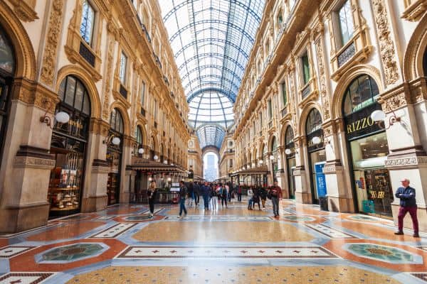 Galleria Vittorio Emanuele II in Milano