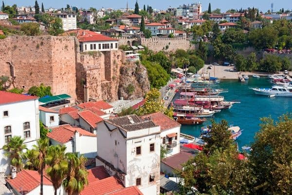 Old Town Harbor Antalya