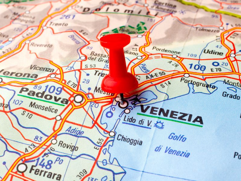 Train Routes from Venice