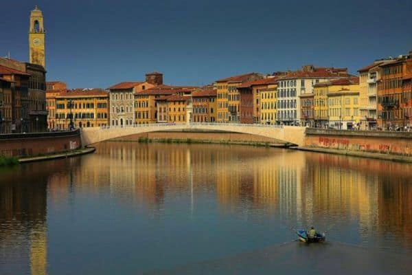 Arno River in Pisa